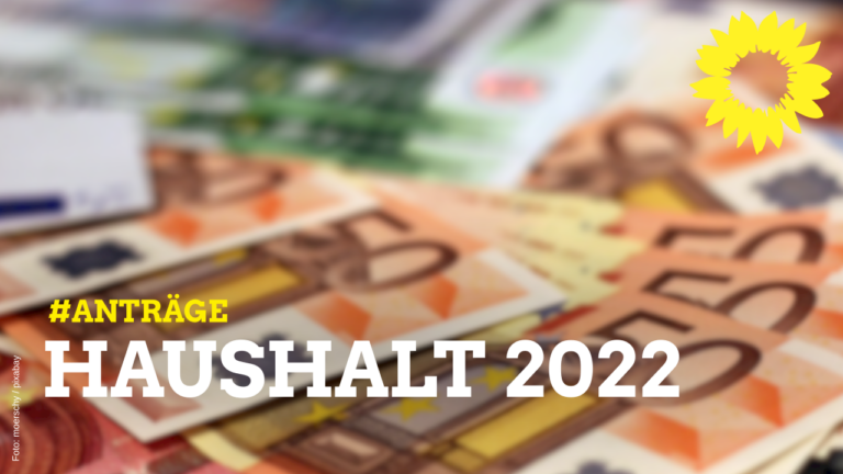 Anträge zum Haushalt 2022