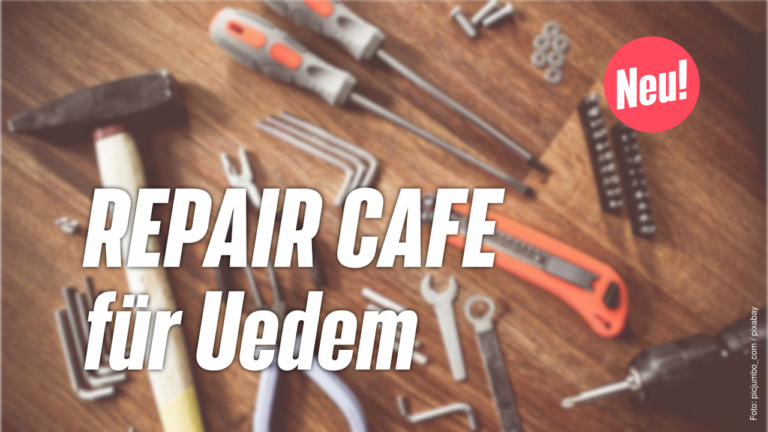 Eröffnung Repair Cafe in Uedem